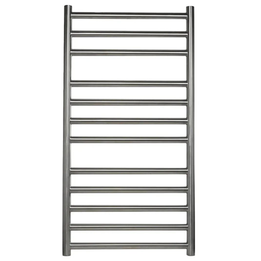 JTP Inox Designer Heated Towel Rail 800mm H x 400mm W - Stainless Steel - Envy Bathrooms Ltd