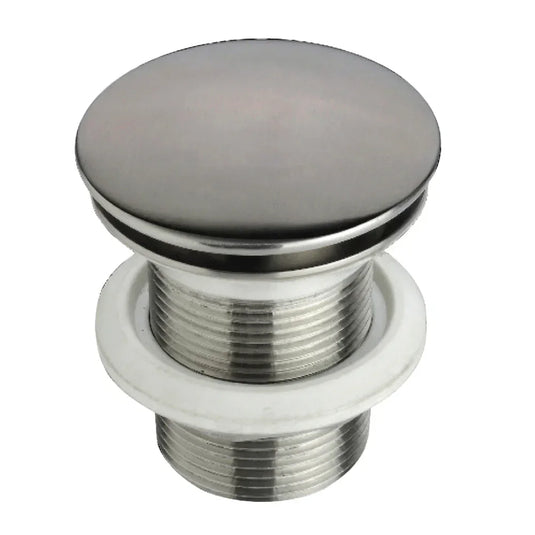 JTP Inox Freeflow Slotted Basin Waste - Stainless Steel - Envy Bathrooms Ltd