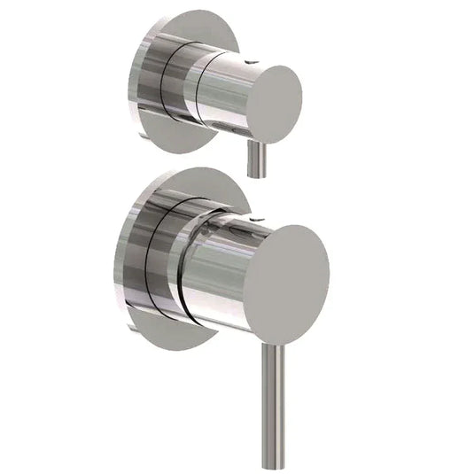 JTP Inox Single Lever Concealed Manual Diverter Valve - Stainless Steel - Envy Bathrooms Ltd