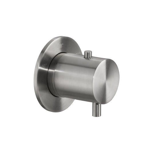 JTP Inox Thermostat For Douche - Stainless Steel - IX012 - Envy Bathrooms Ltd