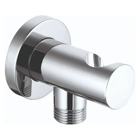 JTP Minimalist Shower Outlet Elbow Wall Support - Chrome - Envy Bathrooms Ltd