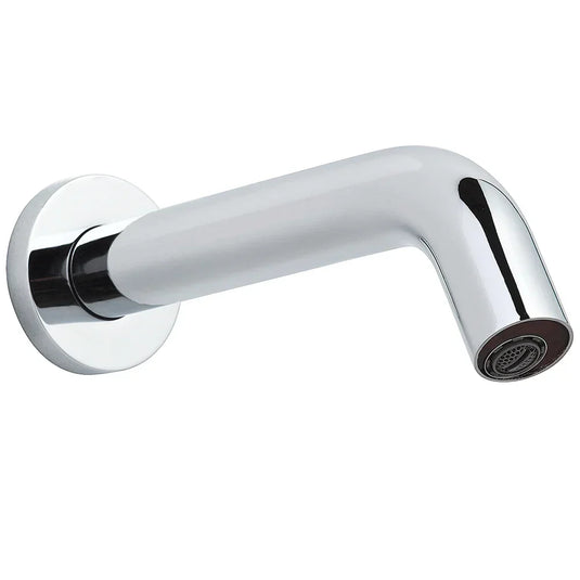 JTP React Sensor Wall Mounted Spout Mains and Battery Operated - Chrome - Envy Bathrooms Ltd