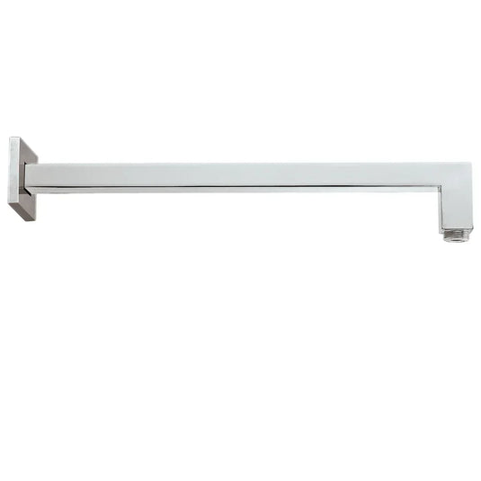 JTP Sam Square Wall Mounted Shower Arm 400mm - Chrome - Envy Bathrooms Ltd