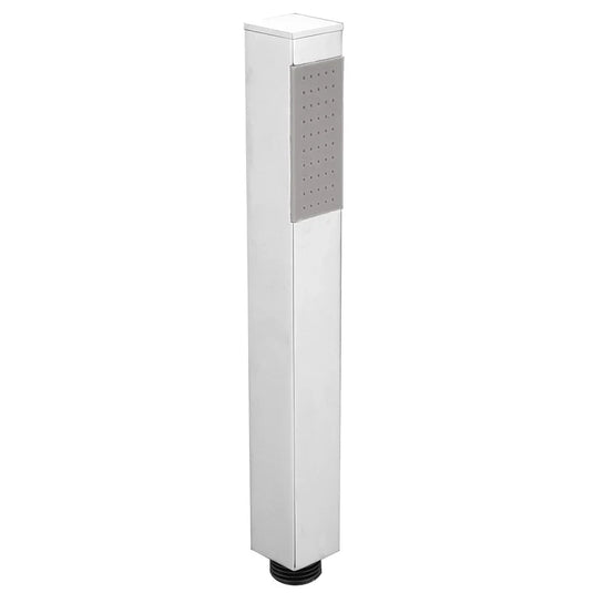 JTP Square Slim Shower Handset Single Function - Chrome - Envy Bathrooms Ltd