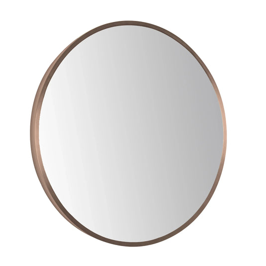 JTP VOS 600mm Non-illuminated Mirror - Brushed Bronze - 21M60WLBRZ - Envy Bathrooms Ltd