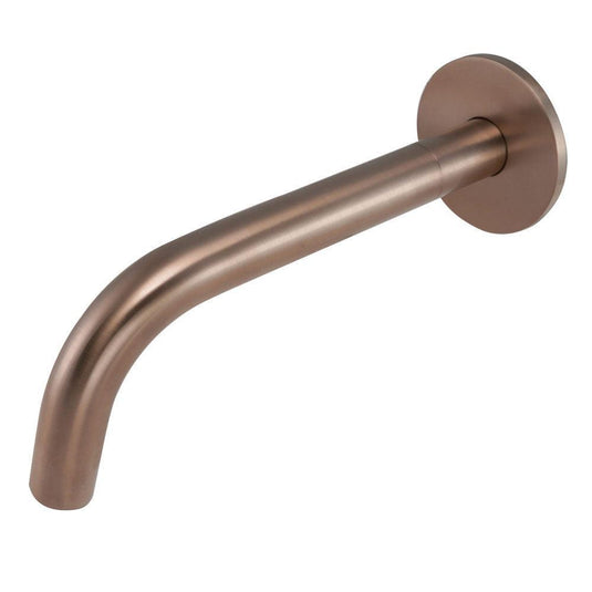 JTP Vos Bath and Basin Spout 250mm Long - Brushed Bronze - Envy Bathrooms Ltd