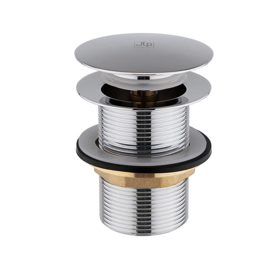 JTP Vos Click Clack Bath Waste Unslotted Suitable For Free Standing Bath Chrome | 609CC - Envy Bathrooms Ltd