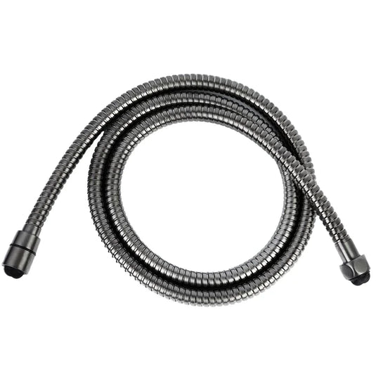 JTP Vos Metal Shower Hose 1.50M - Brushed Black - Envy Bathrooms Ltd