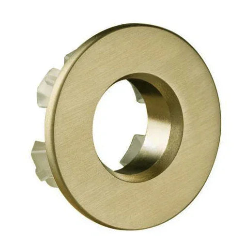 JTP Vos Pace Basin Overflow Cover - Brushed Brass - P001BBR - Envy Bathrooms Ltd