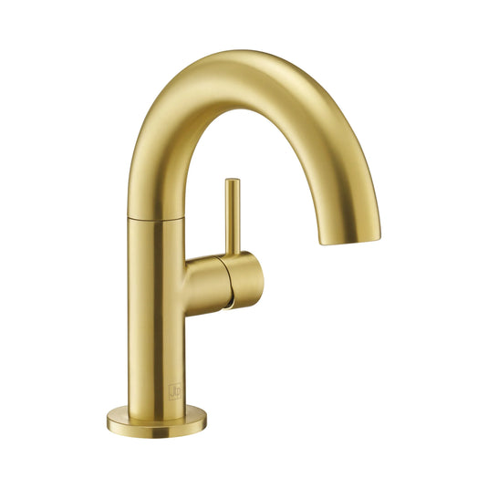 JTP Vos Side Lever Basin Mixer Swivel Spout - Brushed Brass - 23179BBR - Envy Bathrooms Ltd