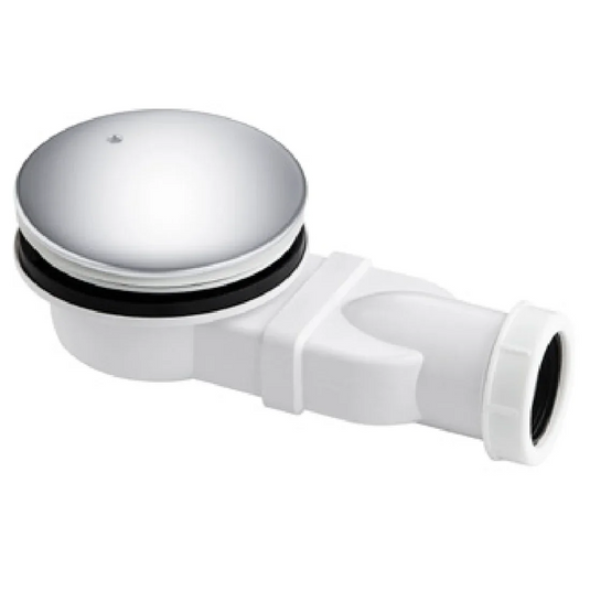 JTP Vos Slim Shower Tray Waste - Chrome - 502 - Envy Bathrooms Ltd