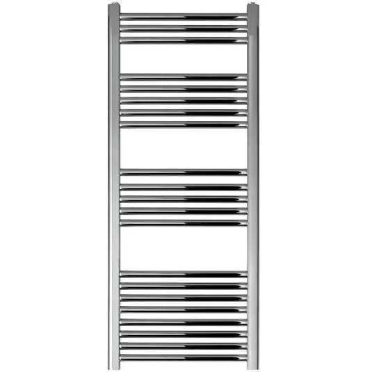 JTP Vos Straight Heated Towel Rail 1200mm H x 500mm W - Chrome - Envy Bathrooms Ltd