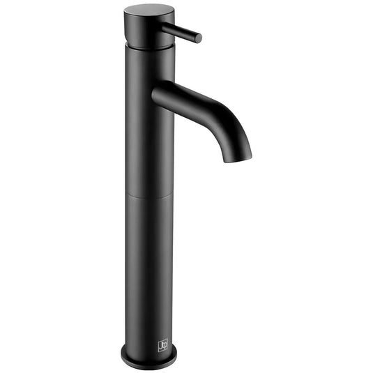 JTP Vos Tall Basin Mixer Tap - Matt Black - Envy Bathrooms Ltd
