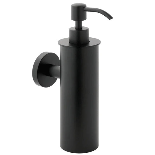JTP Vos Wall Mounted Soap Dispenser - Matt Black - Envy Bathrooms Ltd