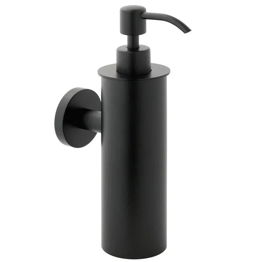 JTP Vos Wall Mounted Soap Dispenser - Matt Black - Envy Bathrooms Ltd