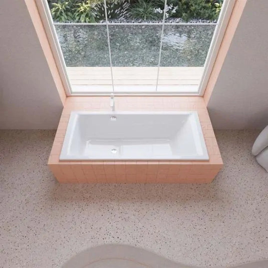 Kaldewei Puro 657 1800x800mm Single Ended Bath Right Overflow 0TH | 256700010001