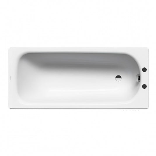 Kaldewei Saniform+ 372-1 1600x750mm Single Ended Bath 2TH | 112520000001