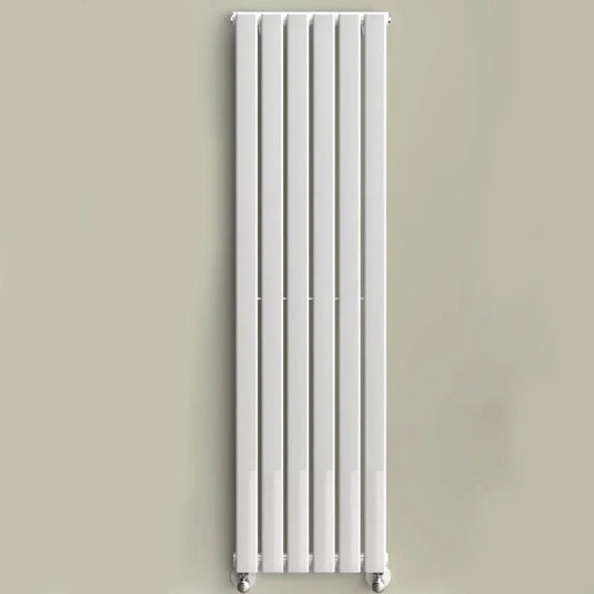 Kartell Boston Designer Radiator 1600mm H x 410mm W - White - Envy Bathrooms Ltd