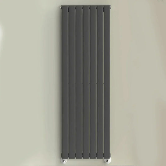 Kartell Boston Designer Radiator 1600mm H x 480mm W - Anthracite - Envy Bathrooms Ltd