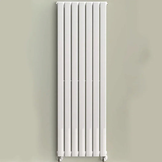 Kartell Boston Designer Radiator 1600mm H x 480mm W - White - Envy Bathrooms Ltd
