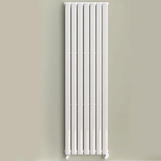 Kartell Boston Designer Radiator 1800mm H x 480mm W - White - Envy Bathrooms Ltd