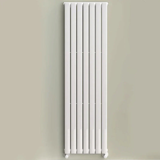 Kartell Boston Designer Radiator 1800mm H x 480mm W - White - Envy Bathrooms Ltd