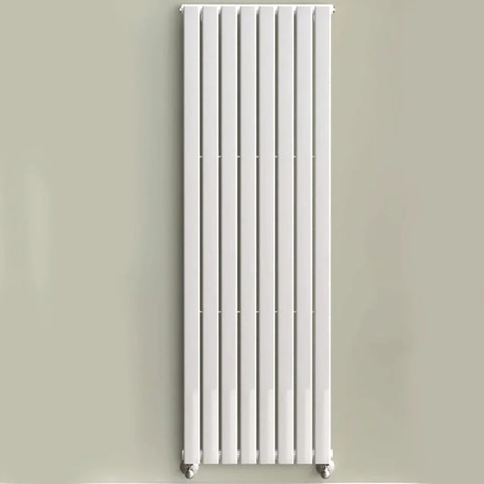 Kartell Boston Designer Radiator 1800mm H x 550mm W - White - Envy Bathrooms Ltd