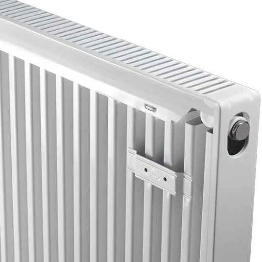 Kartell K-Rad Kompact Type 21 Double Panel Plus Compact Radiator 750mm H x 700mm W - White - Envy Bathrooms Ltd