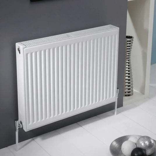 Kartell K-Rad Kompact Type 22 Double Convector Compact Radiator 500mm H x 2400mm W - White - Envy Bathrooms Ltd