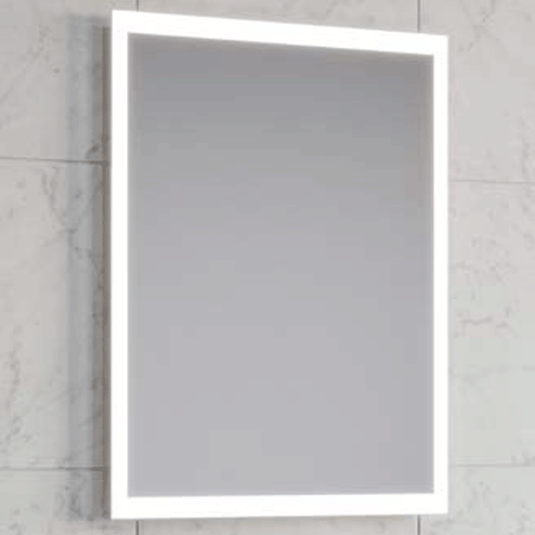 Kartell Manton LED Bathroom Mirror 700mm H x 500mm W - Chrome - Envy Bathrooms Ltd