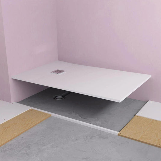 Kudos Aqua4Ma Evolution 1340 x 1000mm Rectangle Shower Deck (End Waste) - Envy Bathrooms Ltd