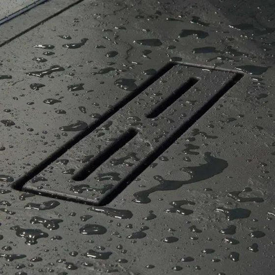 Kudos Connect 2 1000 x 900mm Slate Rectangle Shower Tray with waste - Grey - Envy Bathrooms Ltd