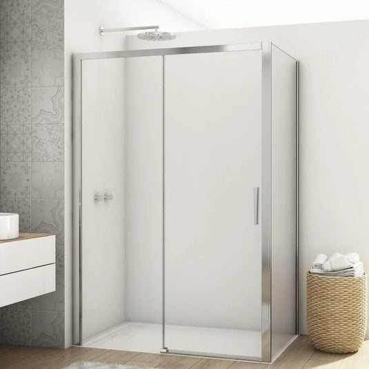 Kudos Divera 1200mm Sliding Door - Chrome - K22S2B1205007-0001 - Envy Bathrooms Ltd