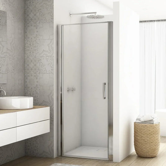 Kudos Divera 700mm Pivot Door - Chrome - K22T10705007-0001 - Envy Bathrooms Ltd