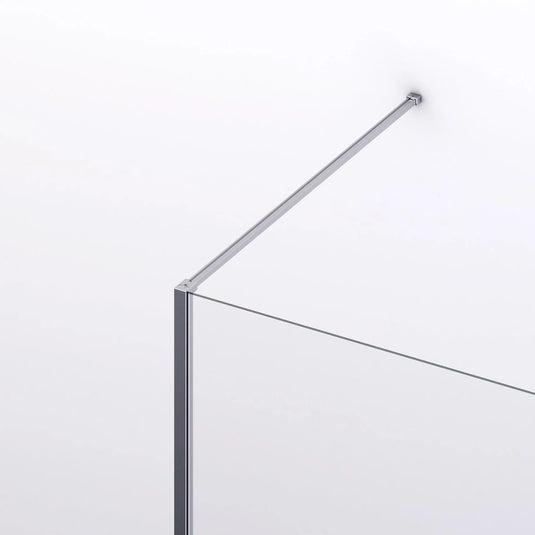 Kudos Divera Walk-In Wall Profile & Stabilising Bar - Chrome - K22BTK1H50.2000 - Envy Bathrooms Ltd