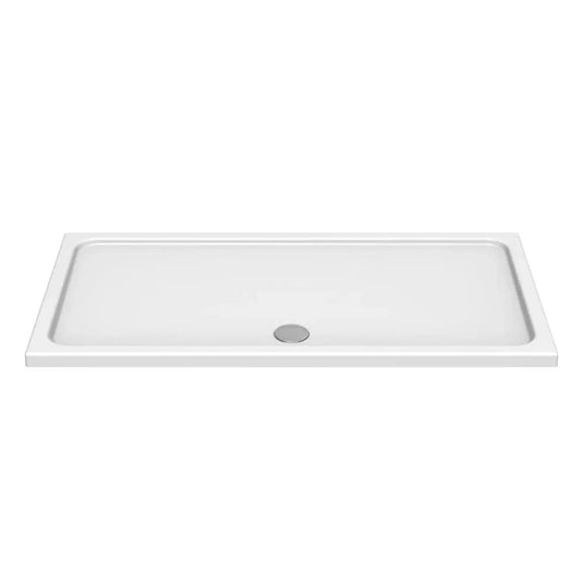 Kudos Kstone 1500 x 900mm Anti-slip Rectangle Shower Tray - White - Envy Bathrooms Ltd