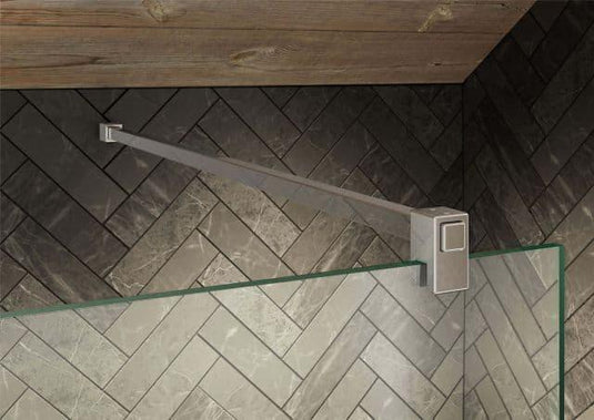 Kudos Ultimate 2 1000m Front Fixing Kit - Chrome - 10WPFPFK - Envy Bathrooms Ltd