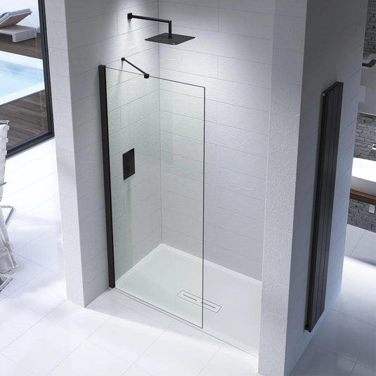 Kudos Ultimate 2 Wall Post Kit Matt Black - Envy Bathrooms Ltd