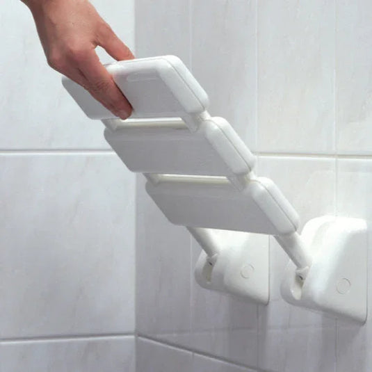 Lakes Animo RD 320mm Shower Seat - White - 0001RD31PE - Envy Bathrooms Ltd