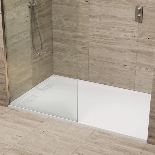 Lakes Linear Rectangular 1700 x 900 Shower Tray - White - TL179RW - Envy Bathrooms Ltd