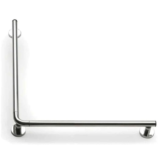 Lakes Series 400 Wall Rail - 700 x 550mm - Chrome - 4017SG05PM - Envy Bathrooms Ltd