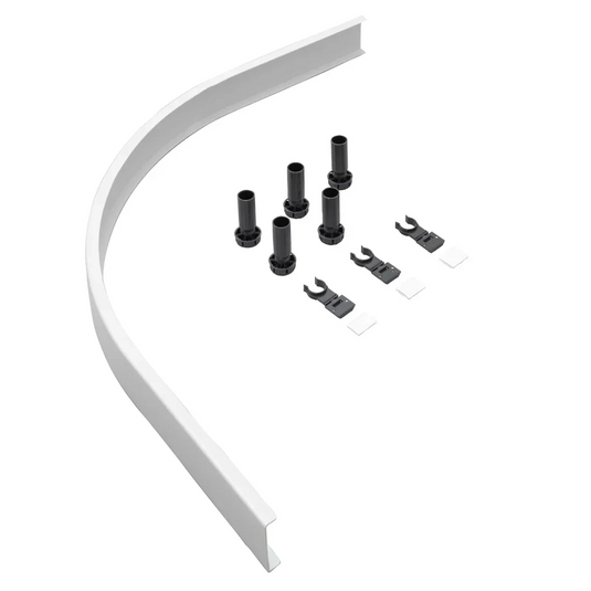 Lakes Shower Tray Riser/Panel Kit Quad - STKIT4 - Envy Bathrooms Ltd
