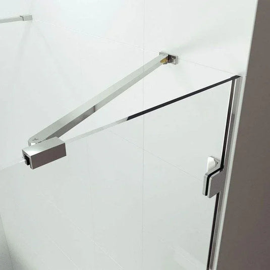 Merlyn 350mm Angled Stabilising Bar - Chrome - SP08SCU12320 - Envy Bathrooms Ltd