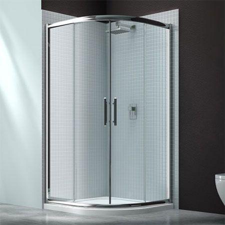 Merlyn 6 Series 900mm 2 Door Quadrant Shower Enclosure - Chrome - M63221 - Envy Bathrooms Ltd