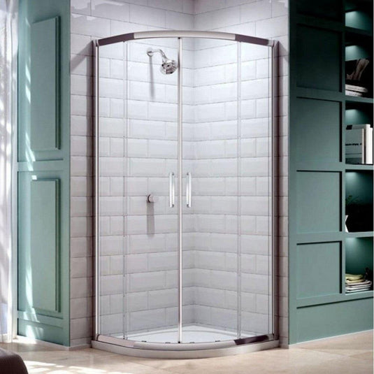 Merlyn 8 Series 800mm 2 Door Quadrant Shower Enclosure - Chrome - M83211 - Envy Bathrooms Ltd