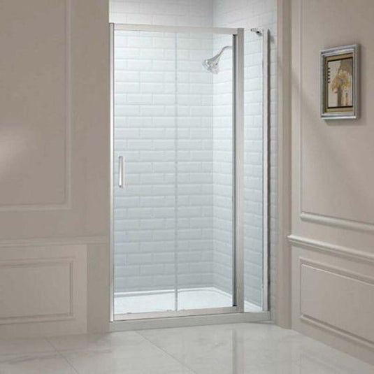 Merlyn 8 Series Sliding Shower Door and Inline Panel 1850mm+ Wide - 1840-1900mm - M88281P2H - Envy Bathrooms Ltd