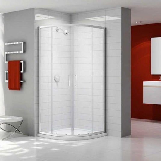 Merlyn Ionic Express 900mm 2 Door Quadrant Shower Enclosure - Chrome - A0302B0 - Envy Bathrooms Ltd