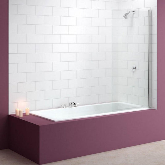 Merlyn Ionic Single Square Bath Screen 800 x 1500mm - MB2 - Envy Bathrooms Ltd