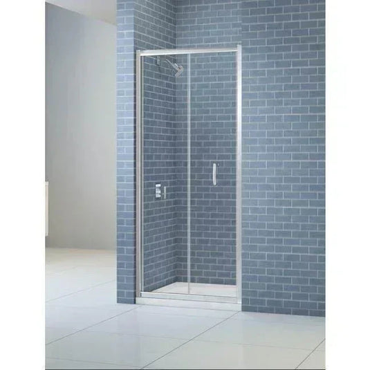 Merlyn IQ 800mm Bifold Shower Door - Chrome - KAB80 - Envy Bathrooms Ltd