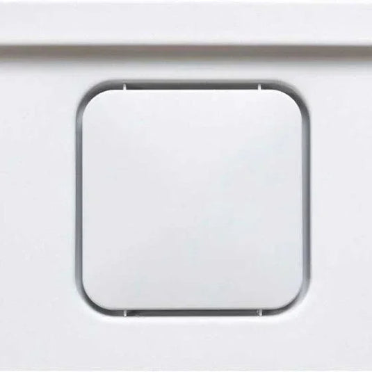 Merlyn Level 25 1200 x 900mm Antislip Offset Quadrant Shower Tray Right Hand with 90mm Fast Flow Waste & Cover - White - L129QRAS - Envy Bathrooms Ltd